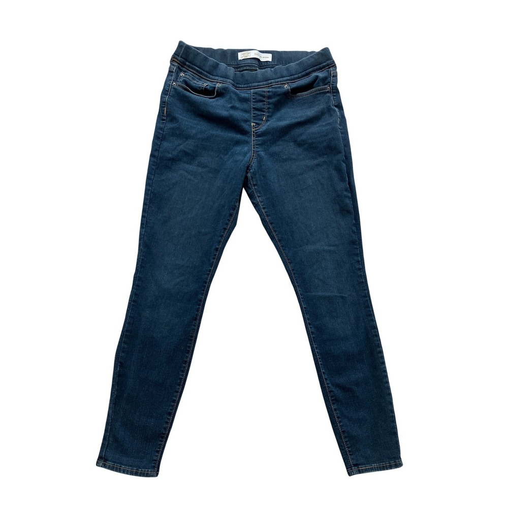Signature by Levi Strauss Gold Totally‎ Shaping Pull-On Jeans Dark Wash 12M